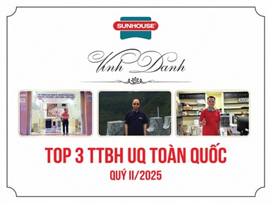 VINH DANH TOP 3 TRUNG TÂM BẢO HÀNH ỦY QUYỀN XUẤT SẮC TOÀN QUỐC 